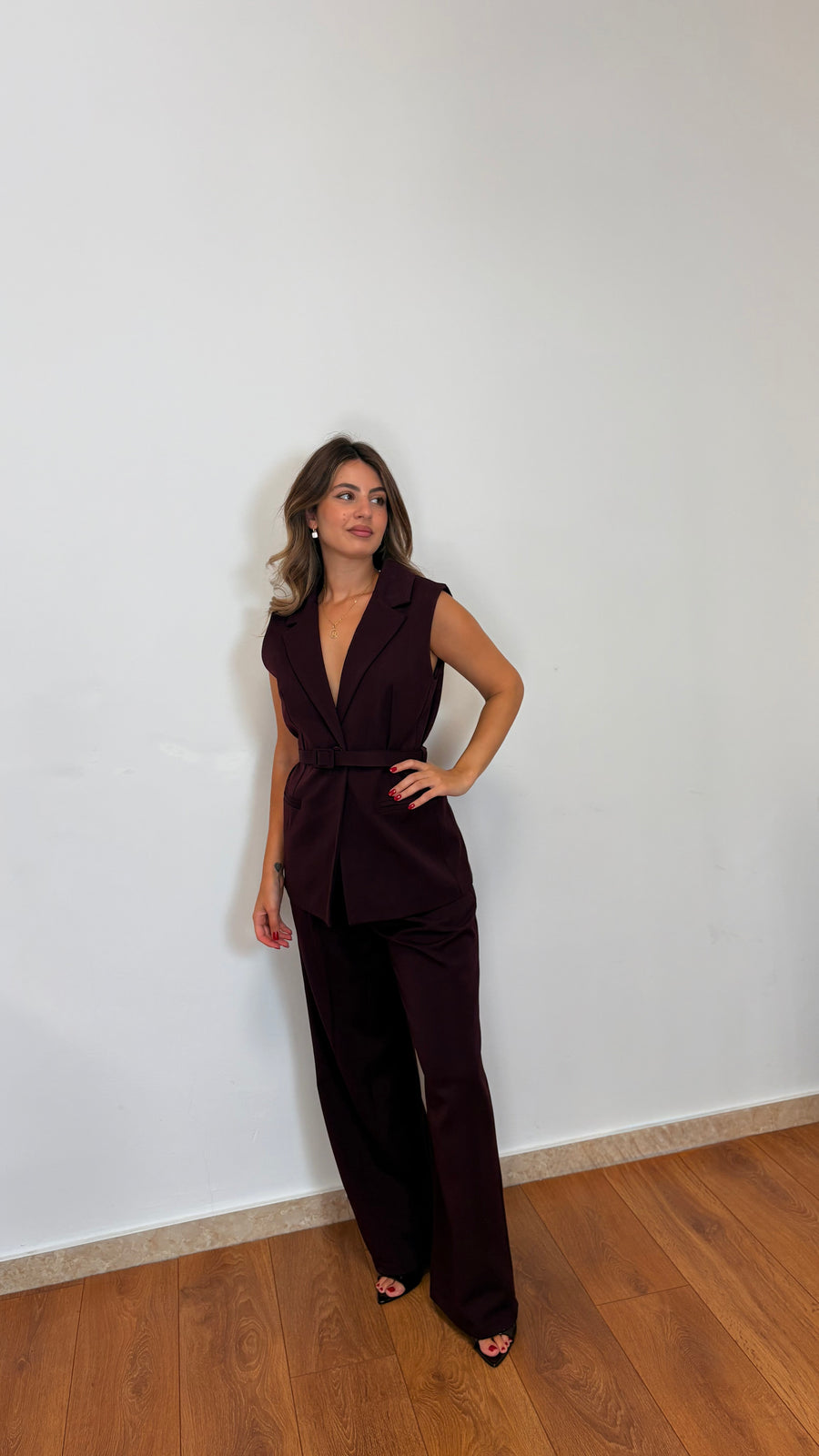 Gilet Sartoriale con cintura