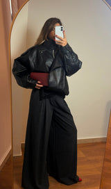 Giacca Oversize Ecopelle