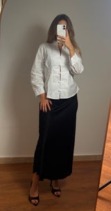 Gonna lunga Satin