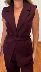 Gilet Sartoriale con cintura