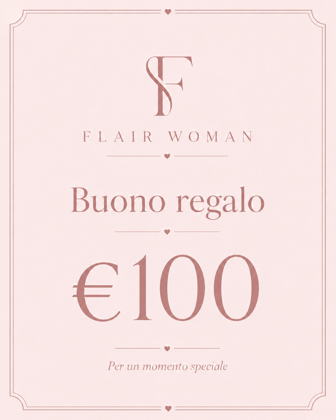 Buono regalo Flair Woman 100€