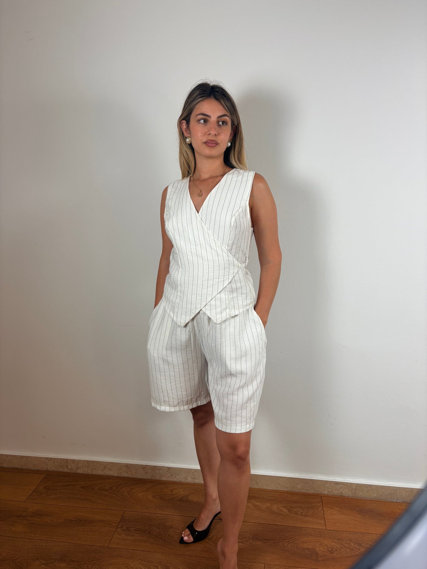 Set Tailor gessato