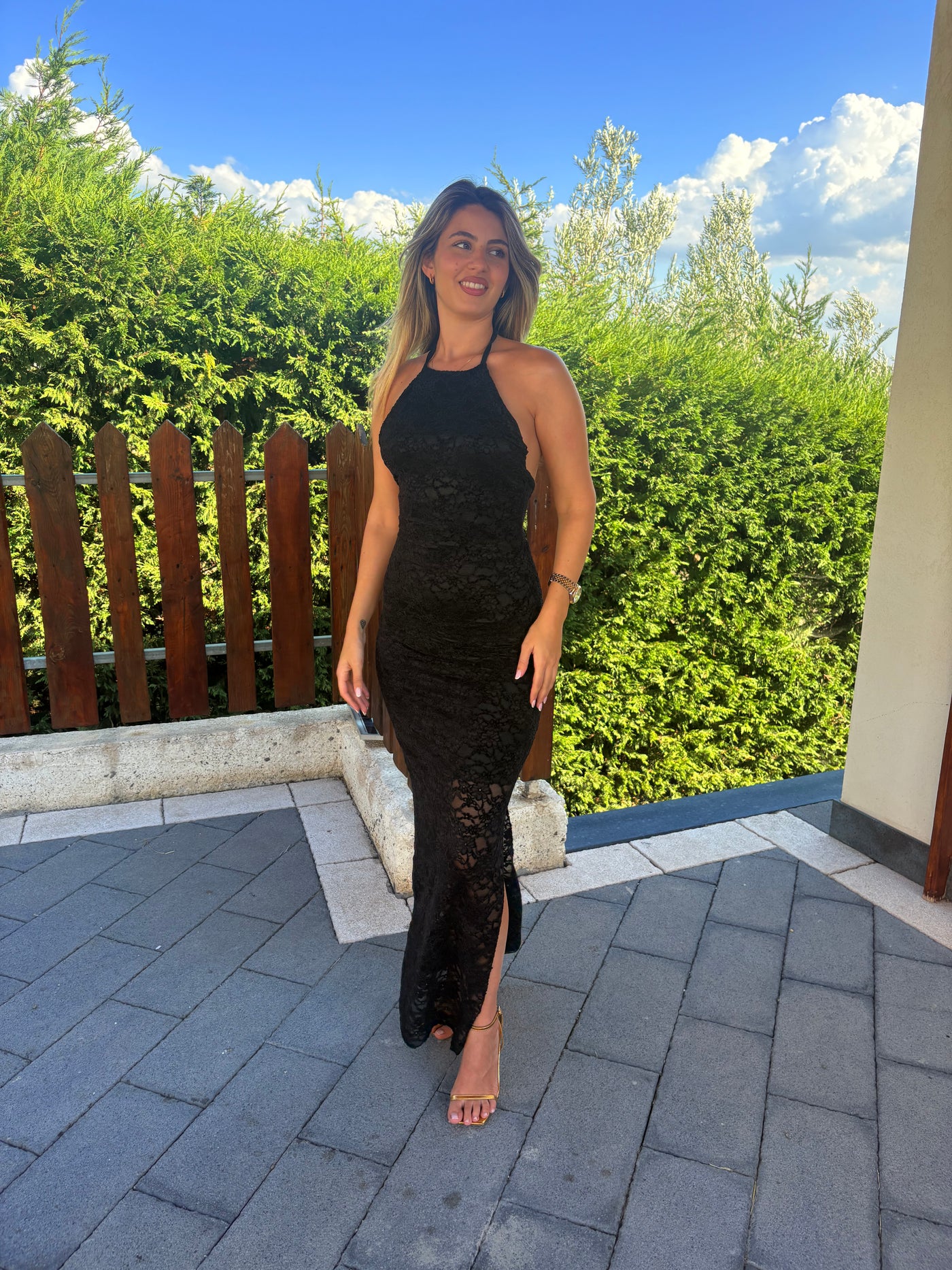 Abito Black Velvet