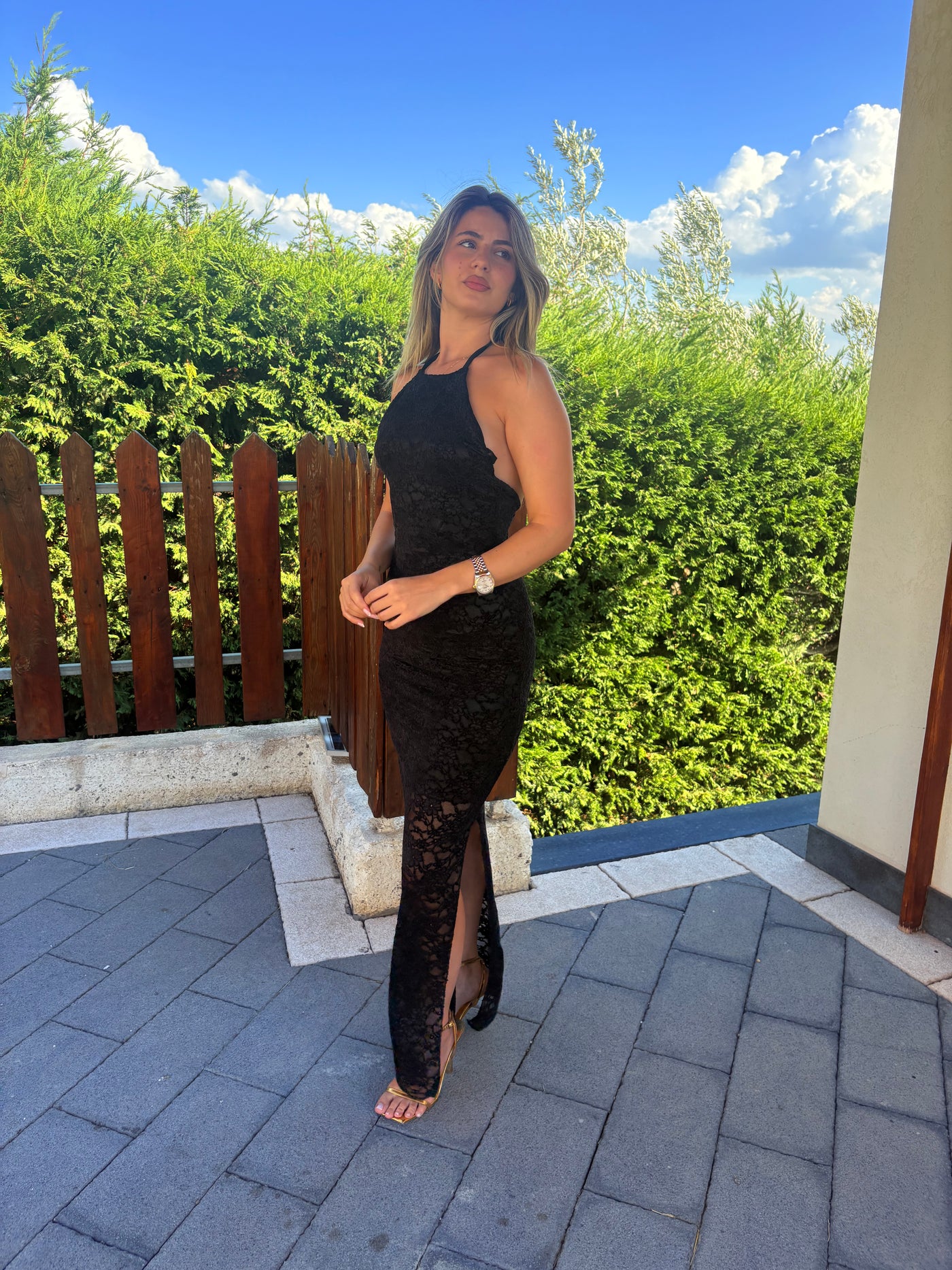 Abito Black Velvet