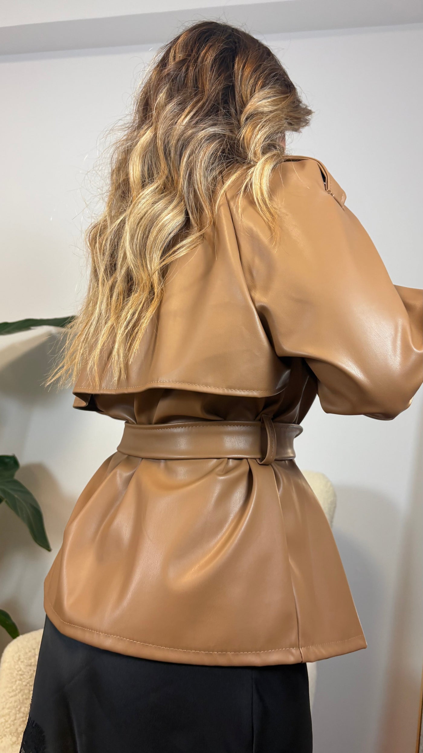 Trench Ecopelle - Cammello