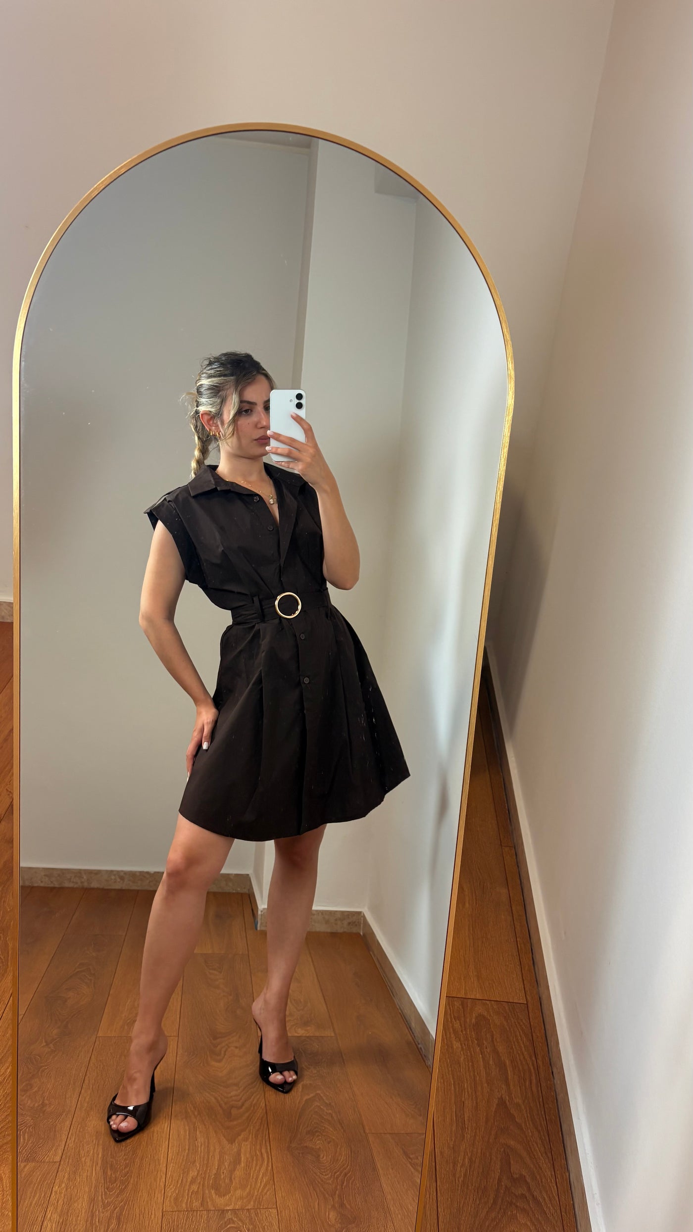 Abito Cannes Marrone - FLAIR WOMAN