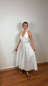 Abito Santorini Bianco - FLAIR WOMAN