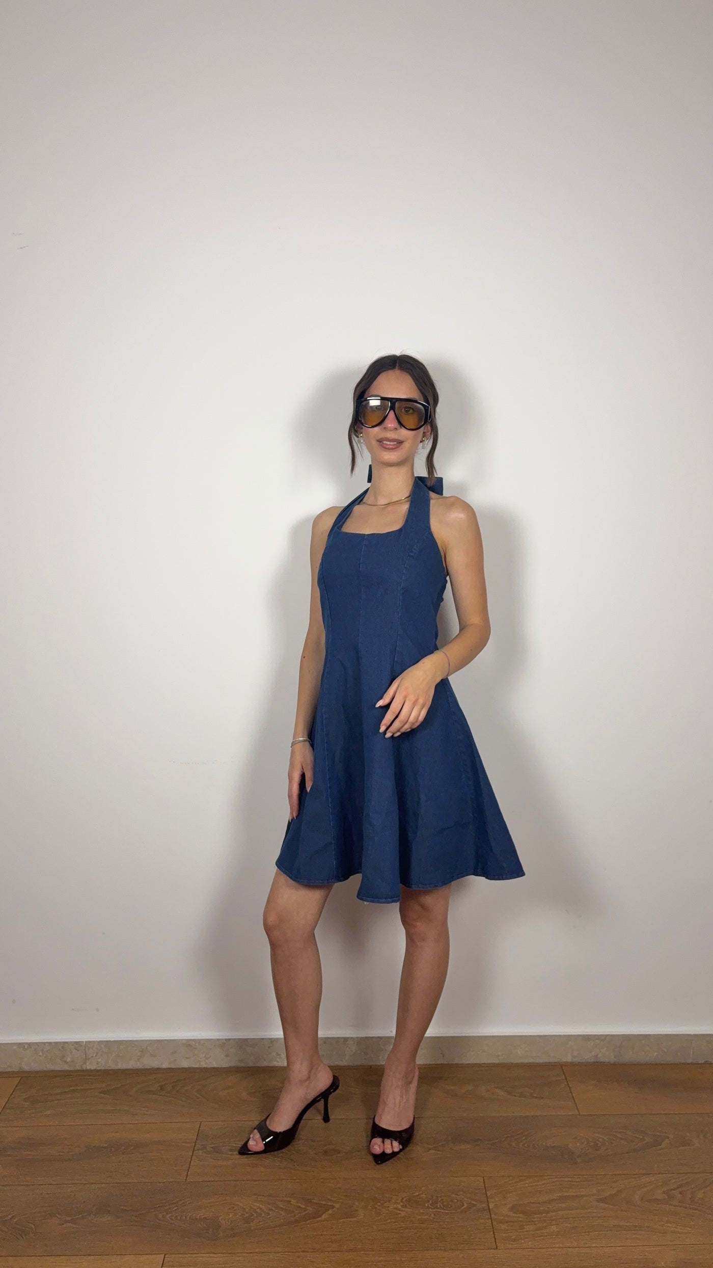 Abito in Denim Blu - FLAIR WOMAN
