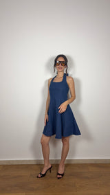 Abito in Denim Blu - FLAIR WOMAN