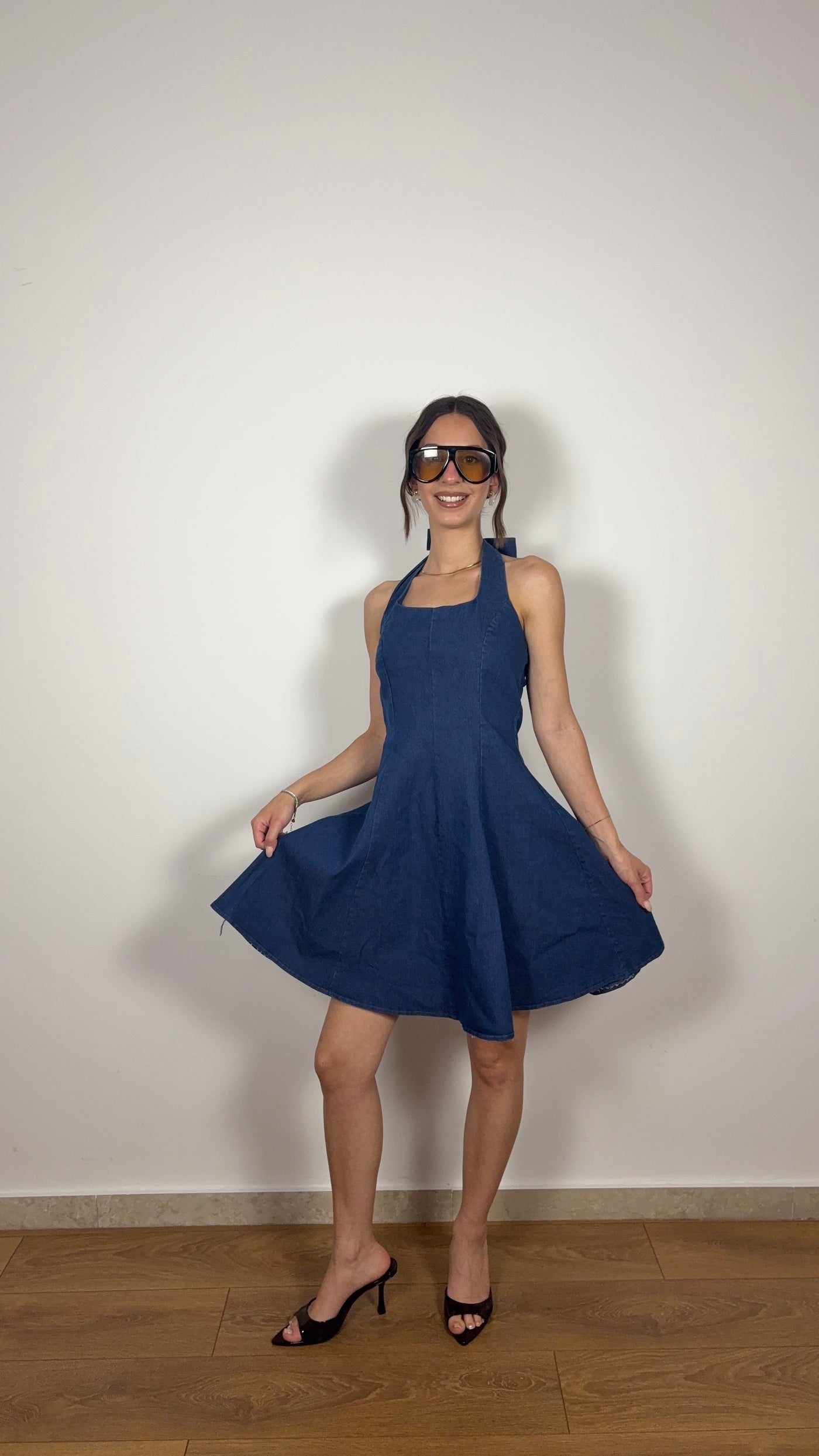 Abito in Denim Blu - FLAIR WOMAN